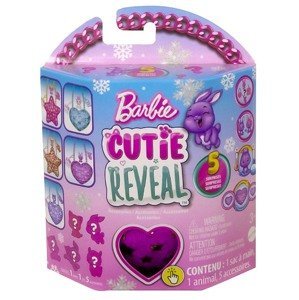 Mattel barbie® cutie reveal™ plyšová kabelka růžová hvězda hkr36