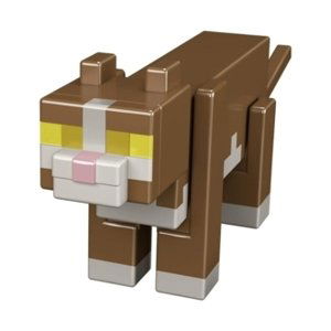 Mattel minecraft velká figurka tabby cat, hly80