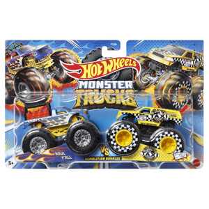 Mattel hot wheels® monster trucks demoliční duo haul y'all vs. hw taxi, hlt67