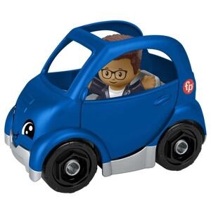 Mattel fisher price little people modrý elektromobil, hmx82