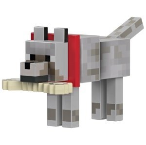 Mattel minecraft diamond level sběratelská figurka wolf, hln41