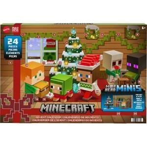 Mattel minecraft mini mob head adventní kalendář, hnd33