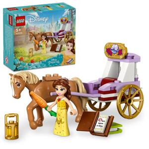 Lego® disney 43233 bella a pohádkový kočár s koníkem