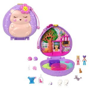 Mattel polly pocket pidi svět do kapsy ježkova kavárna, hrd37