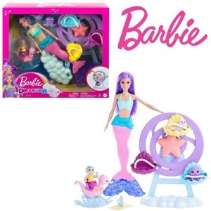 Mattel barbie dreamtopia mořské panny herní set, hlc30