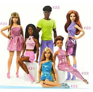 Mattel barbie® signature looks plavovláska v šatech bez ramínek #24, hrm16
