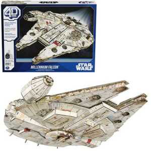 4d puzzle star wars millennium falcon