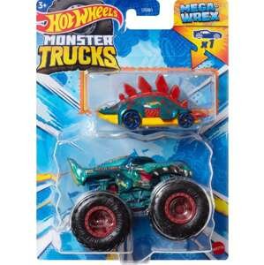 Hot wheels® monster trucks s angličákem mega-wrex, mattel hwn43