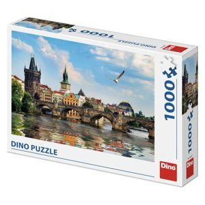 Dino puzzle 1000 dílků karlův most