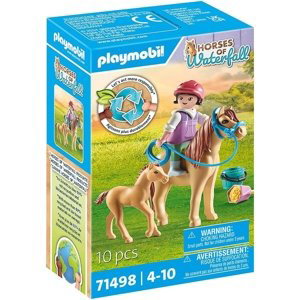 Playmobil 71498 dítě s poníkem a hříbátkem