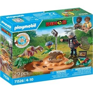 Playmobil 71526 stegosaurovo hnízdo se zlodějem vajíček