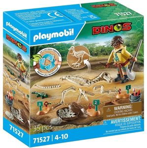Playmobil 71527 vykopávky s kostrou dinosaura