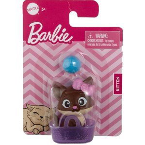 Mattel barbie® domácí mazlíček v košíčku kočička, gww22