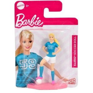 Mattel barbie® mikro panenka sportovkyně fotbalistka, hch16