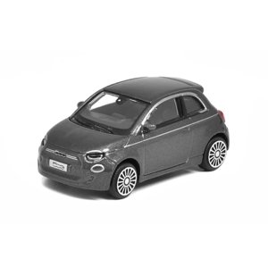 Bburago street fire collezione fiat 500 šedé 1:43