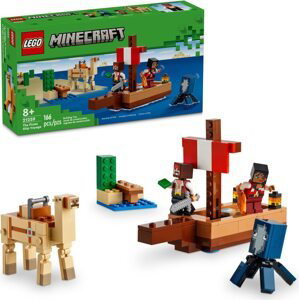 Lego® minecraft® 21259 plavba na pirátské lodi