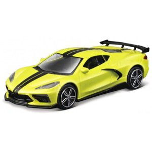 Bburago street fire collezione 2020 chevrolet corvette stingray coupe 1:43