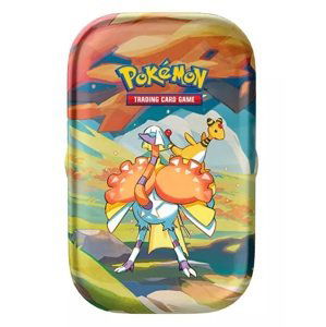 Pokémon tcg: vibrant paldea mini tin - espathra a ampharos