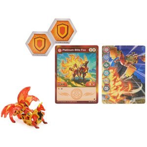 Bakugan evolutions platinum series s4 blitz fox red