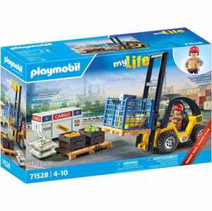 Playmobil 71528 vysokozdvižný vozík s nákladem