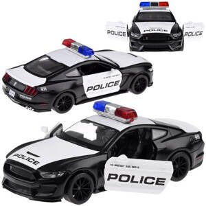 mamido Kovové autíčko policie Ford Mustang Shelby GT350 1:32 s efekty