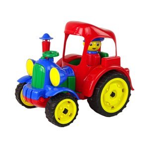 mamido Velký farmářský traktor s gumovými koly