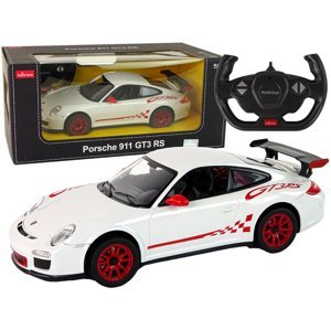 mamido Auto na dálkové ovládání R/C Porsche 911 GT3 RS 1:14 bílé