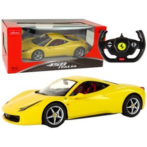 mamido Auto na dálkové ovládání R/C Ferrari Italia Rastar 1:14 Žluté