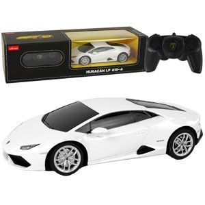 mamido Auto na dálkové ovládání R/C Lamborghini Huracan Rastar 1:24 bílé