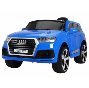 mamido Dětské elektrické auto Audi Q7 lakované modré