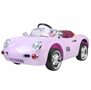 mamido Elektrické autíčko Cabrio Retro růžové