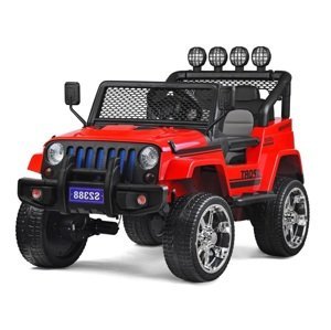 mamido Elektrické autíčko Jeep Raptor Sunshine 4x4 červené