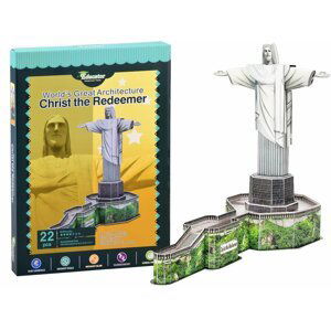 mamido 3D Puzzle Socha Ježíš Rio de Janeiro