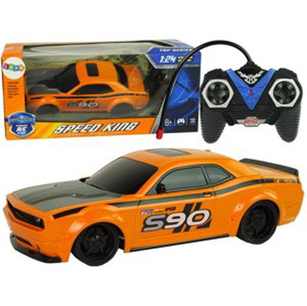 mamido Sportovní auto S90 na dálkové ovládání R/C 1:24 oranžové