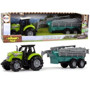 mamido Traktor s postřikovačem zelený