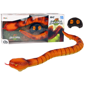 mamido Had na dálkové ovládání 70 cm oranžový