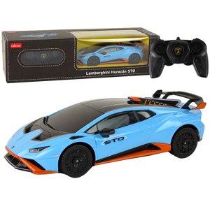 mamido Auto na dálkové ovládání R/C Lamborghini Huracan Rastar modré 1:24