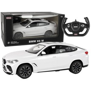 RASTAR Auto na dálkové ovládání R/C BMW X6 M Rastar 1:14 bílé