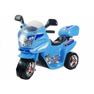 mamido Dětská elektrická motorka modrá