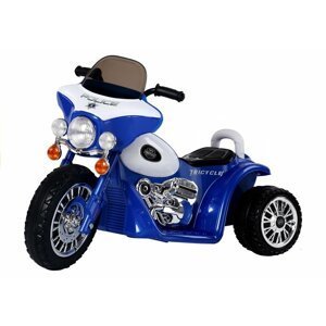 mamido Dětská elektrická motorka JT568 modrá