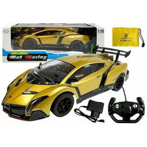 mamido Auto na dálkové ovládání R/C Sport 1:10 žluté