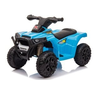 mamido Dětská elektrická čtyřkolka X Racer modrá