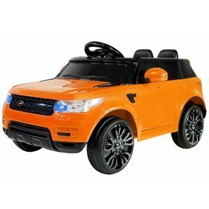 mamido Dětské elektrické autíčko Land Rapid Racer oranžové