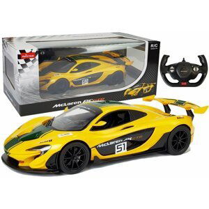 RASTAR RASTAR Auto na dálkové ovládání R/C McLaren P1 GTR 1:14 žluté