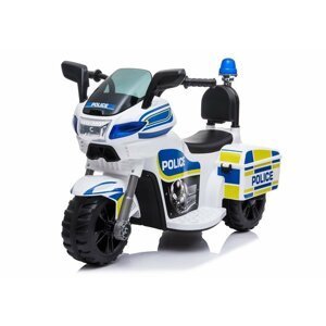 mamido Policejní motorka - bílá