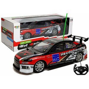 mamido Sportovní auto na dálkové ovládání R/C 1:14 červené