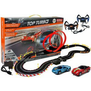 mamido Velká autodráha Top Turbo 540 cm 1:43