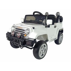 mamido Dětské elektrické autíčko Jeep Country Cross bílé