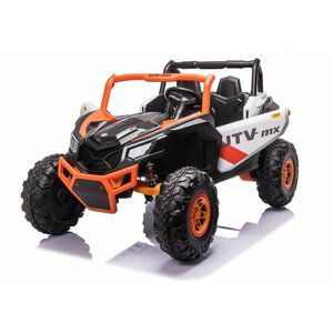 mamido Dětské elektrické auto Buggy UTV-MX 4x4 oranžové