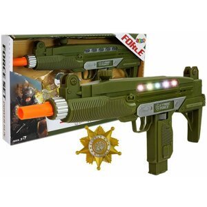 mamido Dětská vojenská pistole s odznakem